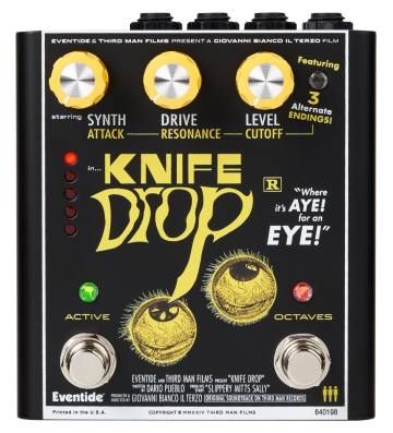 Eventide Knife Drop Fuzz Synth Pedal